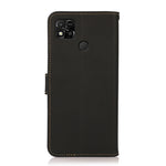 Custodia portafoglio in pelle RFID per Xiaomi Redmi 10A