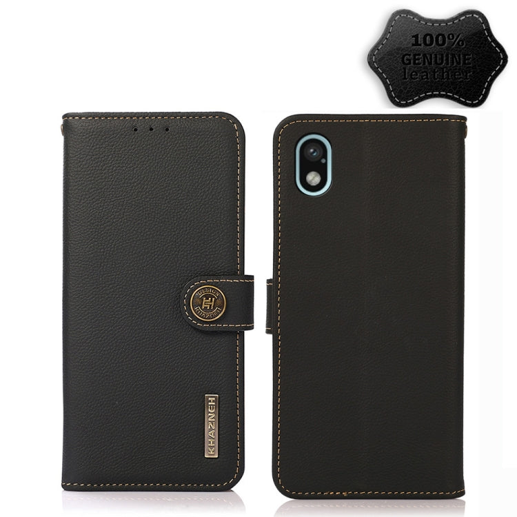 Custodia portafoglio in pelle RFID per Xiaomi Redmi 10A