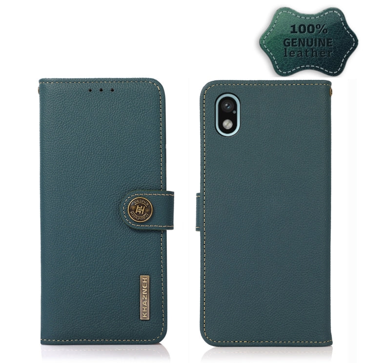 Custodia portafoglio in pelle RFID per Xiaomi Redmi 10A