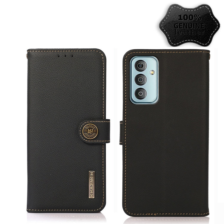 Custodia portafoglio in pelle RFID per Xiaomi Redmi 10A