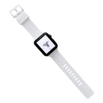 Cinturino in silicone con filo per la serie Apple Watch, 7 41mm / 6&SE&5&4 40mm / 3&2&1 38mm, 7 45mm / 6&SE&5&4 44mm / 3&2&1 42mm