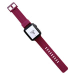 Cinturino in silicone con filo per la serie Apple Watch, 7 41mm / 6&SE&5&4 40mm / 3&2&1 38mm, 7 45mm / 6&SE&5&4 44mm / 3&2&1 42mm