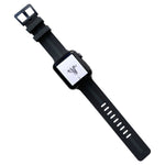 Cinturino in silicone con filo per la serie Apple Watch, 7 41mm / 6&SE&5&4 40mm / 3&2&1 38mm, 7 45mm / 6&SE&5&4 44mm / 3&2&1 42mm