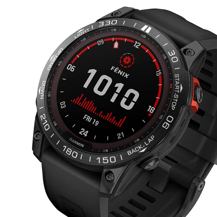 Copertura dell'anello della lunetta del quadrante dello smartwatch, For Garmin Fenix 7X