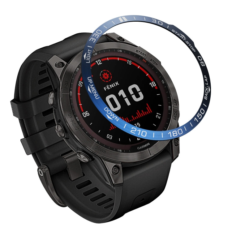 Copertura dell'anello della lunetta del quadrante dello smartwatch, For Garmin Fenix 7X