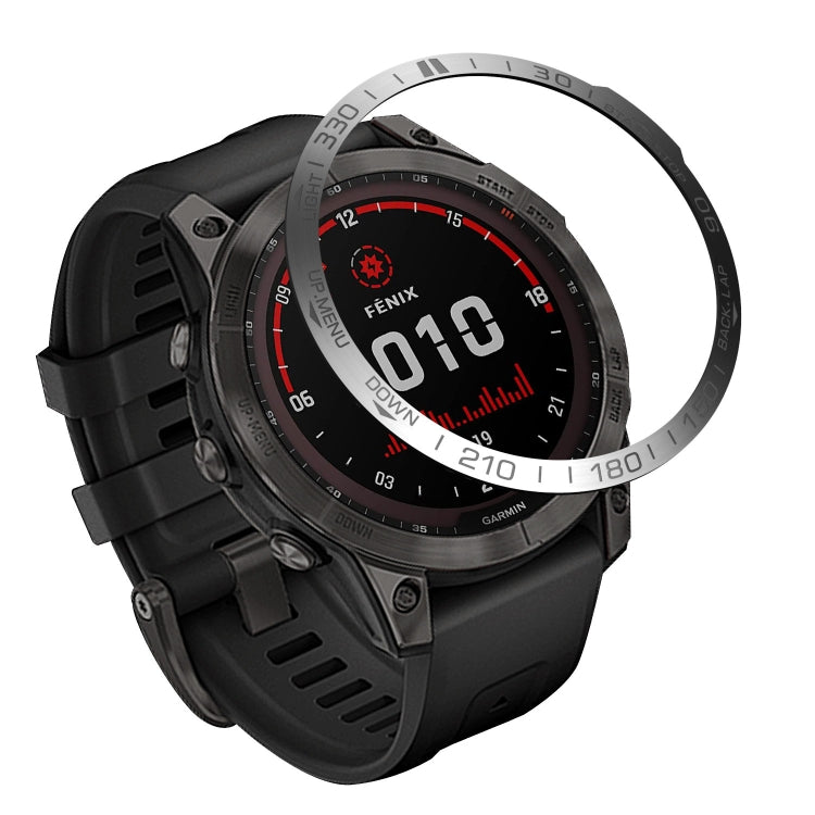 Copertura dell'anello della lunetta del quadrante dello smartwatch, For Garmin Fenix 7X