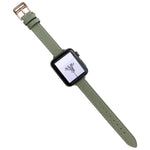 Cinturino in pelle liscia per Apple Watch 38-45mm