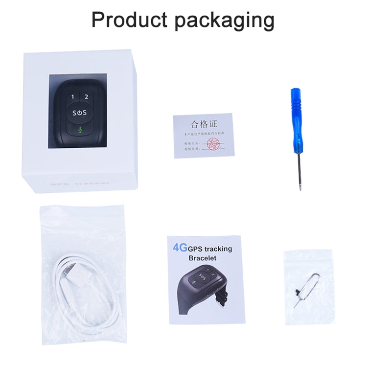 RF-V48 4G Orologio intelligente di posizionamento GPS anti-perso impermeabile,, Band A, Band B