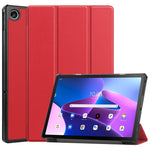 Custodia per tablet in pelle intelligente con supporto a 3 pieghe Custer Texture, For Lenovo Tab M10 Plus 10.6 3rd Gen 2022