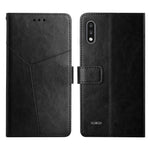 Custodia per telefono in pelle flip orizzontale con cuciture a Y, For LG K22, For LG K42, For LG K52 / K62, For LG Velvet 2 Pro