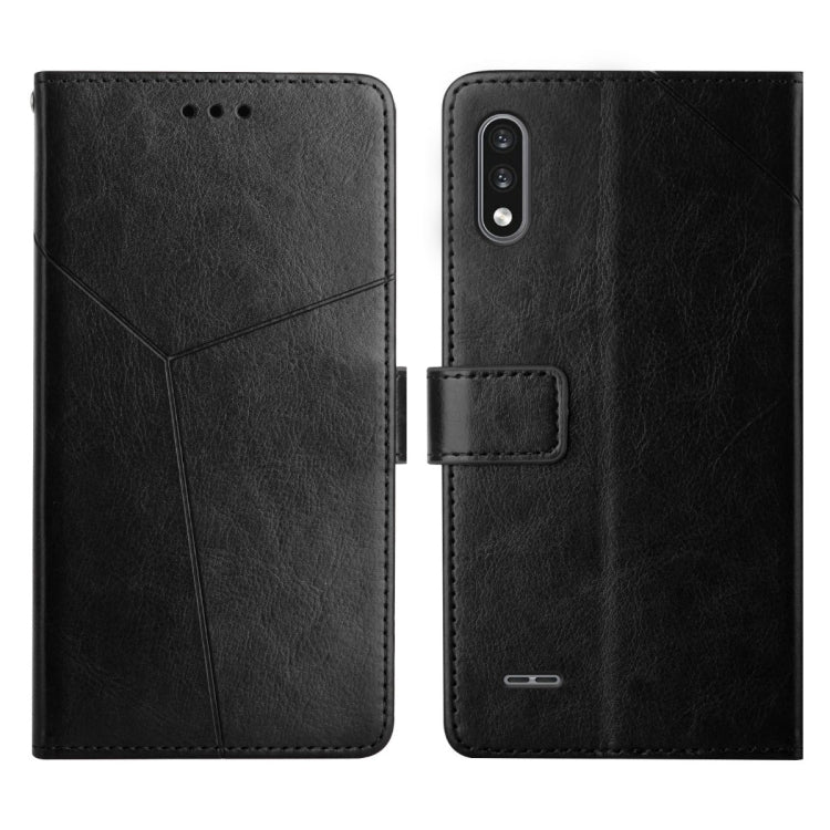 Custodia per telefono in pelle flip orizzontale con cuciture a Y, For LG K22, For LG K42, For LG K52 / K62, For LG Velvet 2 Pro