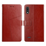 Custodia per telefono in pelle flip orizzontale con cuciture a Y, For LG K22, For LG K42, For LG K52 / K62, For LG Velvet 2 Pro