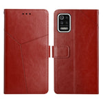 Custodia per telefono in pelle flip orizzontale con cuciture a Y, For LG K22, For LG K42, For LG K52 / K62, For LG Velvet 2 Pro