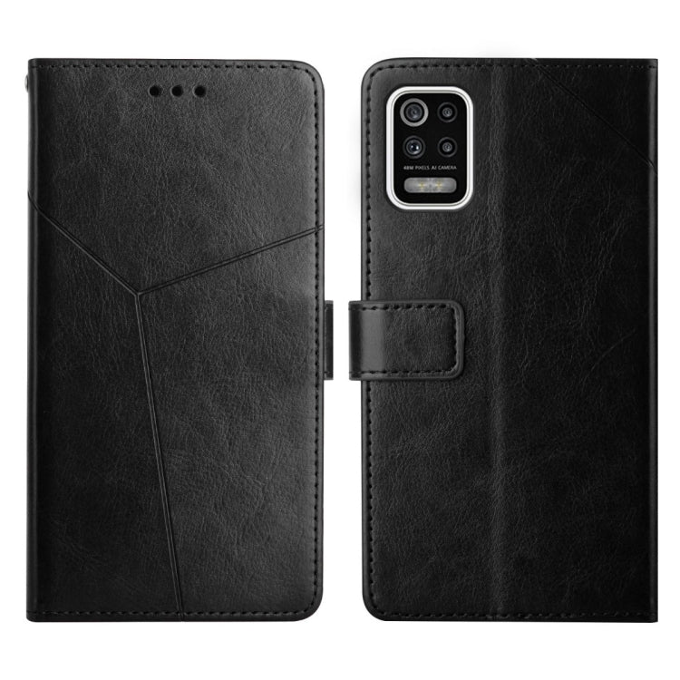 Custodia per telefono in pelle flip orizzontale con cuciture a Y, For LG K22, For LG K42, For LG K52 / K62, For LG Velvet 2 Pro