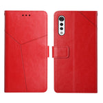 Custodia per telefono in pelle flip orizzontale con cuciture a Y, For LG K22, For LG K42, For LG K52 / K62, For LG Velvet 2 Pro