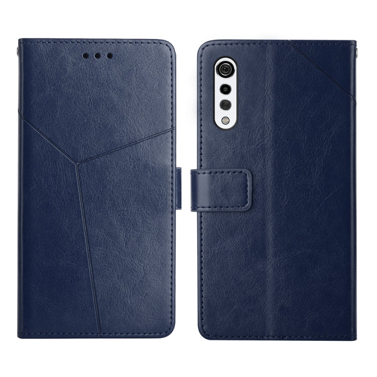 Custodia per telefono in pelle flip orizzontale con cuciture a Y, For LG K22, For LG K42, For LG K52 / K62, For LG Velvet 2 Pro