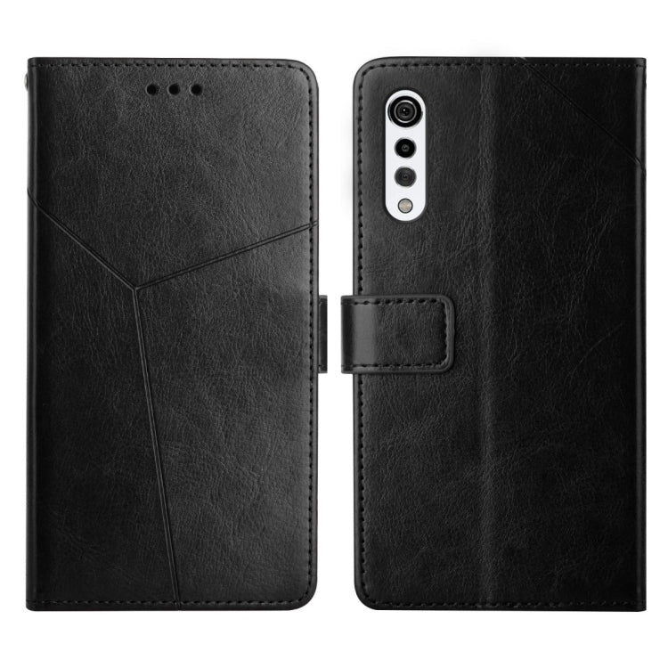 Custodia per telefono in pelle flip orizzontale con cuciture a Y, For LG K22, For LG K42, For LG K52 / K62, For LG Velvet 2 Pro