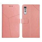 Custodia per telefono in pelle flip orizzontale con cuciture a Y, For LG K22, For LG K42, For LG K52 / K62, For LG Velvet 2 Pro