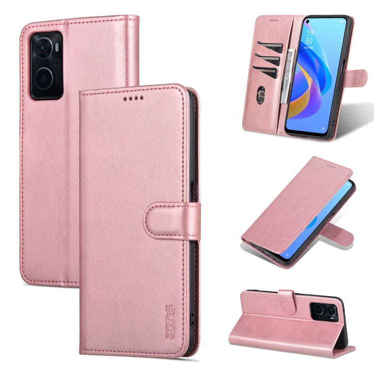 AZNS Skin Feel Calf Texture Flip Custodia in pelle per telefono, For OPPO K10 4G / A96 4G / Realme 9i