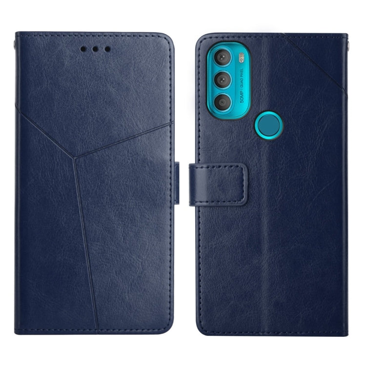 Custodia per telefono in pelle flip orizzontale con cuciture a Y, For Motorola Moto G71 5G, For Motorola Moto G200 5G