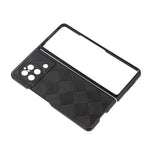 Custodia per telefono in PU scozzese intrecciata, For vivo X Fold Precise Hole, For vivo X Note