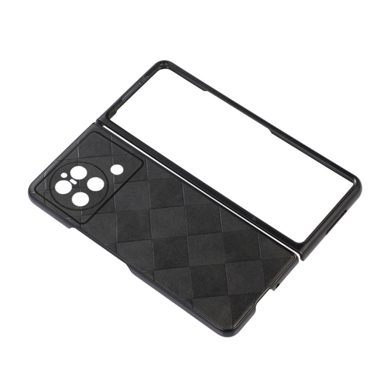 Custodia per telefono in PU scozzese intrecciata, For vivo X Fold Precise Hole, For vivo X Note