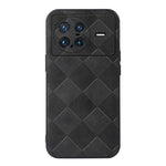 Custodia per telefono in PU scozzese intrecciata, For vivo X Fold Precise Hole, For vivo X Note