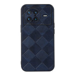 Custodia per telefono in PU scozzese intrecciata, For vivo X Fold Precise Hole, For vivo X Note