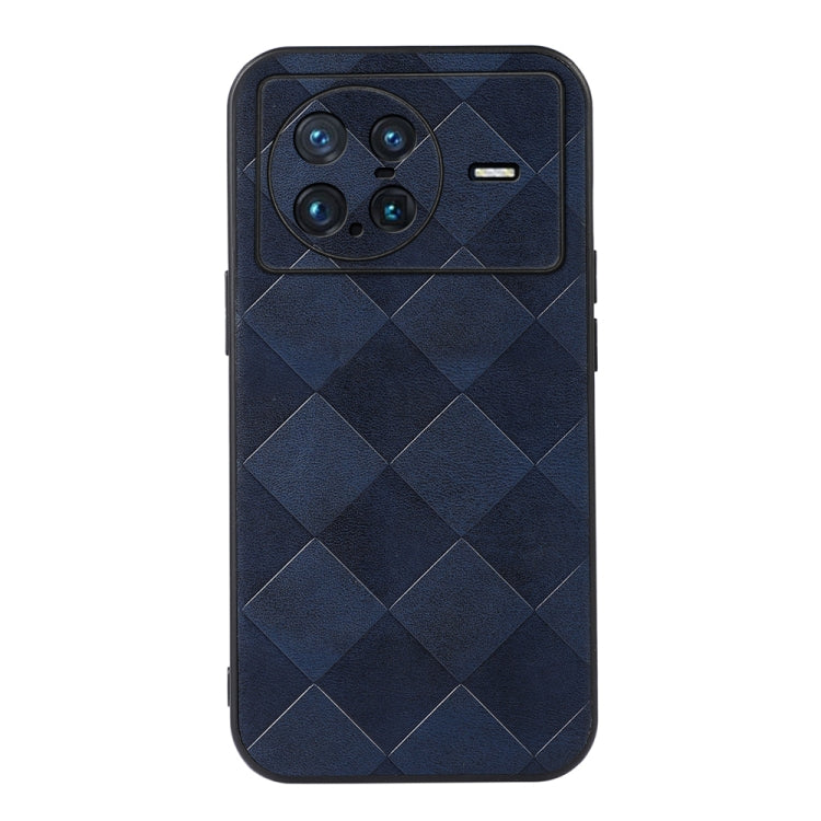 Custodia per telefono in PU scozzese intrecciata, For vivo X Fold Precise Hole, For vivo X Note