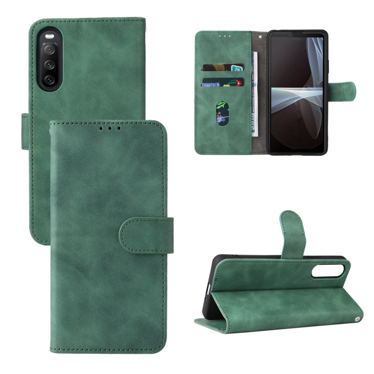 Custodia per telefono in pelle con vibrazione magnetica Skin Feel, For Google Pixel 7, For Google Pixel 7 Pro, For Sony Xperia 10 IV, For vivo T1 5G