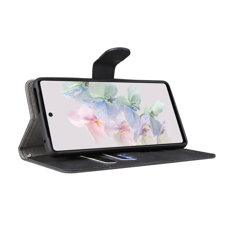 Custodia per telefono in pelle con vibrazione magnetica Skin Feel, For Google Pixel 7, For Google Pixel 7 Pro, For Sony Xperia 10 IV, For vivo T1 5G