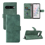 Custodia per telefono in pelle con vibrazione magnetica Skin Feel, For Google Pixel 7, For Google Pixel 7 Pro, For Sony Xperia 10 IV, For vivo T1 5G