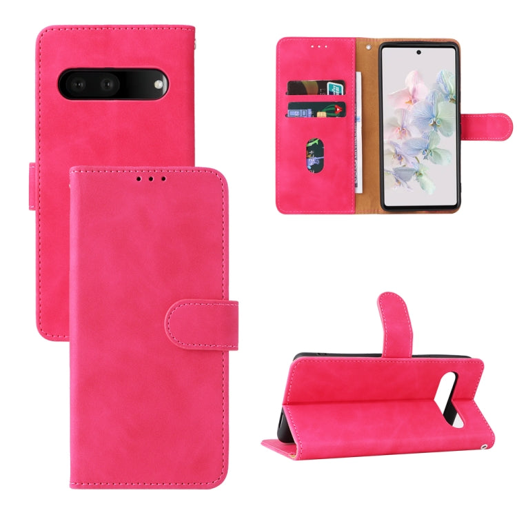 Custodia per telefono in pelle con vibrazione magnetica Skin Feel, For Google Pixel 7, For Google Pixel 7 Pro, For Sony Xperia 10 IV, For vivo T1 5G