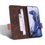 Custodia per cellulare in pelle con chiusura magnetica, For Xiaomi 11T / 11T Pro, For OPPO A55s 5G, For OPPO A15