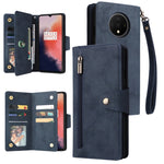 Rivetto Fibbia 9 carte Custodia per telefono in pelle a tre pieghe, For OnePlus Nord N100, For OnePlus 7, For OnePlus 7 Pro, For OnePlus 7T