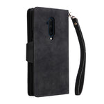 Rivetto Fibbia 9 carte Custodia per telefono in pelle a tre pieghe, For OnePlus 7T Pro, For OnePlus 8, For OnePlus 8 Pro, For OnePlus Nord