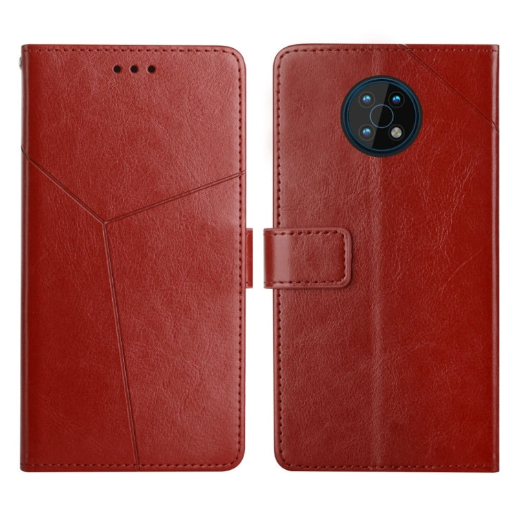 Custodia per telefono in pelle flip orizzontale con cuciture a Y, For Nokia G50 5G, For Nokia 1.4, For Nokia 2.4, For Nokia 5.4