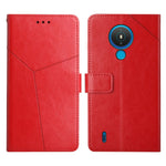 Custodia per telefono in pelle flip orizzontale con cuciture a Y, For Nokia G50 5G, For Nokia 1.4, For Nokia 2.4, For Nokia 5.4