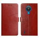 Custodia per telefono in pelle flip orizzontale con cuciture a Y, For Nokia G50 5G, For Nokia 1.4, For Nokia 2.4, For Nokia 5.4