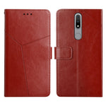 Custodia per telefono in pelle flip orizzontale con cuciture a Y, For Nokia G50 5G, For Nokia 1.4, For Nokia 2.4, For Nokia 5.4