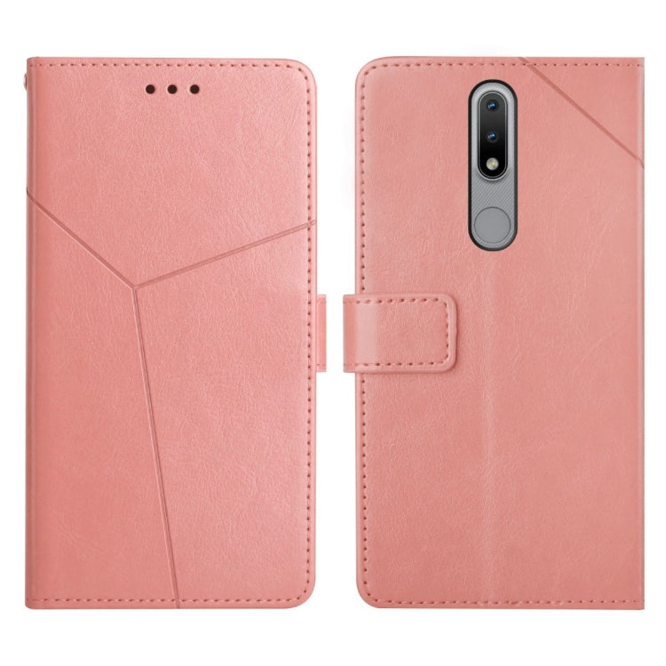 Custodia per telefono in pelle flip orizzontale con cuciture a Y, For Nokia G50 5G, For Nokia 1.4, For Nokia 2.4, For Nokia 5.4