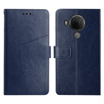 Custodia per telefono in pelle flip orizzontale con cuciture a Y, For Nokia G50 5G, For Nokia 1.4, For Nokia 2.4, For Nokia 5.4