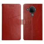 Custodia per telefono in pelle flip orizzontale con cuciture a Y, For Nokia G50 5G, For Nokia 1.4, For Nokia 2.4, For Nokia 5.4