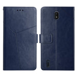 Custodia per telefono in pelle flip orizzontale con cuciture a Y, For Nokia C01 Plus, For Nokia C10 / C20, For Nokia C20 Plus, For Nokia C30