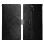 Custodia per telefono in pelle flip orizzontale con cuciture a Y, For Nokia C01 Plus, For Nokia C10 / C20, For Nokia C20 Plus, For Nokia C30