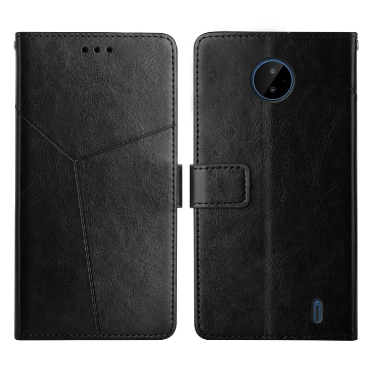 Custodia per telefono in pelle flip orizzontale con cuciture a Y, For Nokia C01 Plus, For Nokia C10 / C20, For Nokia C20 Plus, For Nokia C30