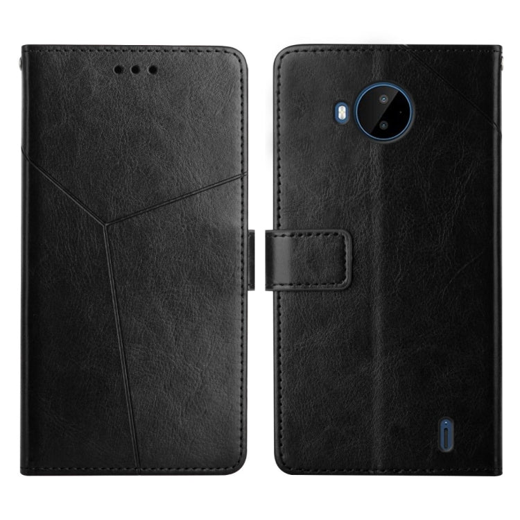 Custodia per telefono in pelle flip orizzontale con cuciture a Y, For Nokia C01 Plus, For Nokia C10 / C20, For Nokia C20 Plus, For Nokia C30