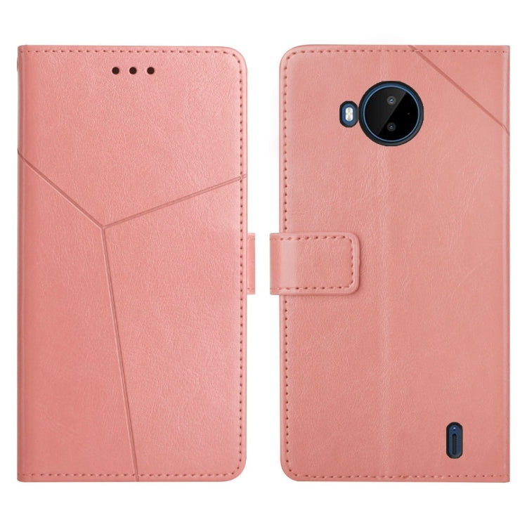 Custodia per telefono in pelle flip orizzontale con cuciture a Y, For Nokia C01 Plus, For Nokia C10 / C20, For Nokia C20 Plus, For Nokia C30