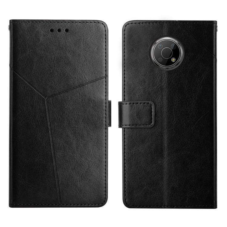 Custodia per telefono in pelle flip orizzontale con cuciture a Y, For Nokia G300, For Nokia X10 / X20, For Nokia XR20