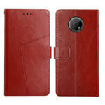 Custodia per telefono in pelle flip orizzontale con cuciture a Y, For Nokia G300, For Nokia X10 / X20, For Nokia XR20